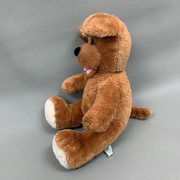 Build a Bear Plush Stuffed Puppy Dog Animal Floppy Ears Light Brown 11" Sitting - Picture 3 of 8